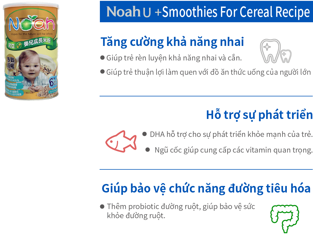 Noah U+ Smoothies For Cereal Recipe
