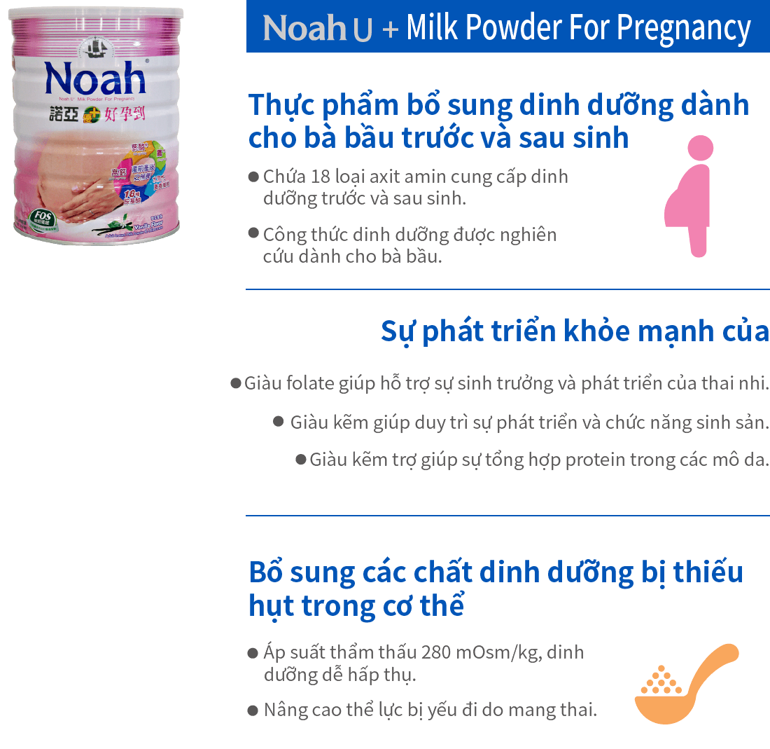 Noah U+ Milk Powder For Pregnancy